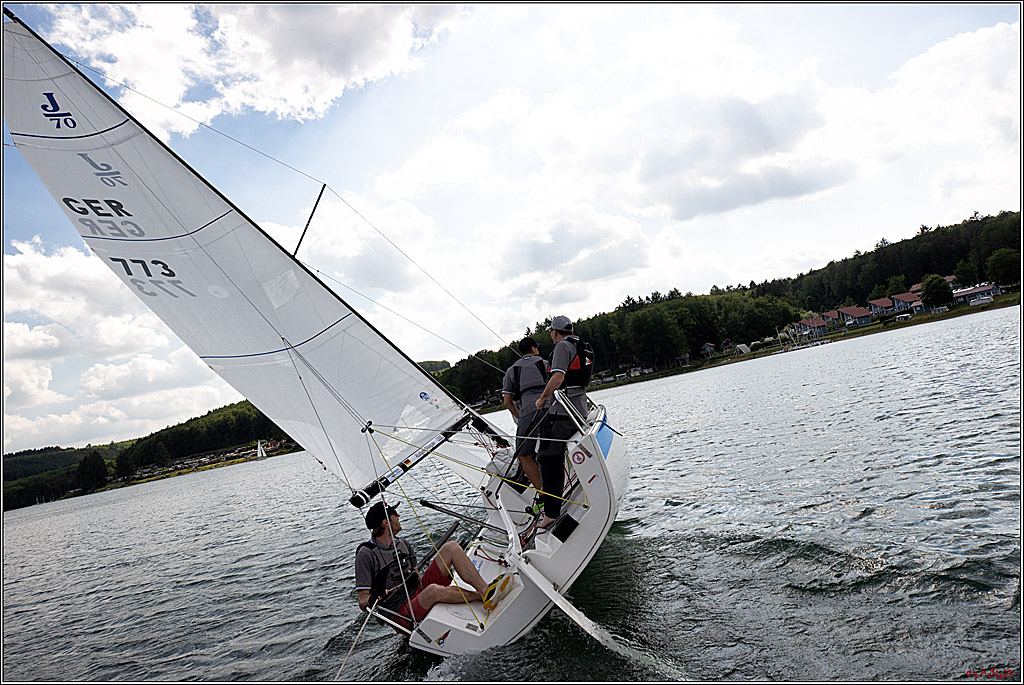 J70 - WOODLAND, 12.06.2021 Segelboot; Segeln; Woodland; Spinnaker; J70; Sorpesee; Sauerland